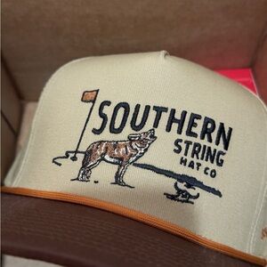 Southern String Hat Co Beige and Brown
